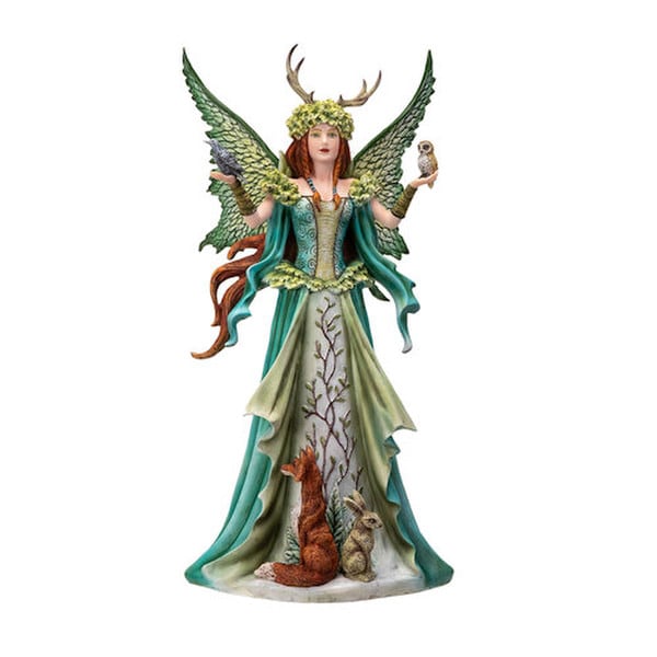 enchanting world of nature with the Caretaker Fairy Guardian Sculpture