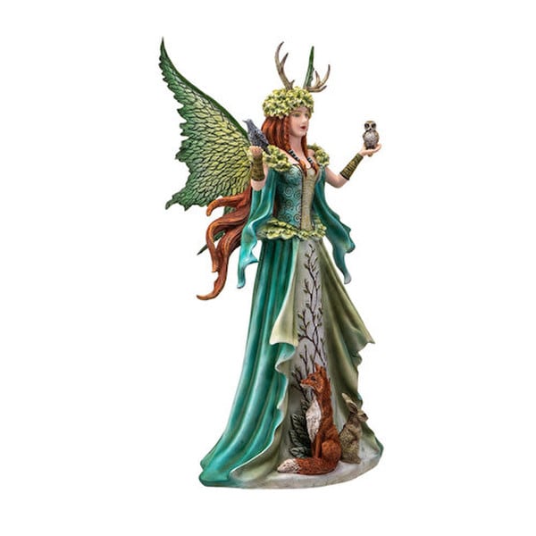 Nature Caretaker Fairy Guardian Sculpture by designer Amy Brown statue