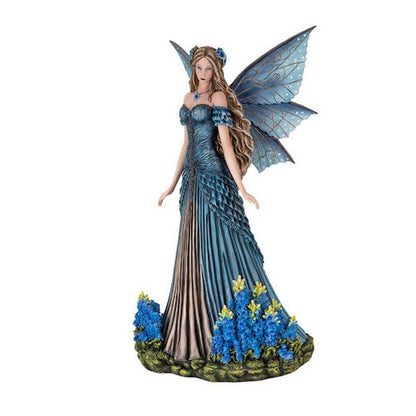 Lavender Fairy Statue Figurine