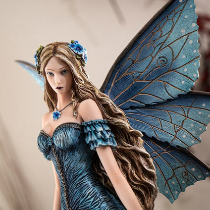 Lavender Fairy Statue Figurine