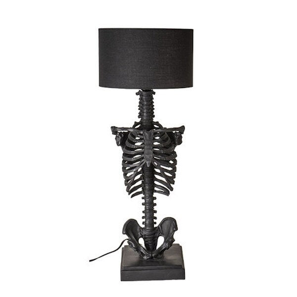 Bones Human Sculptural Skeleton Decorative Lamp Shade Sculpture