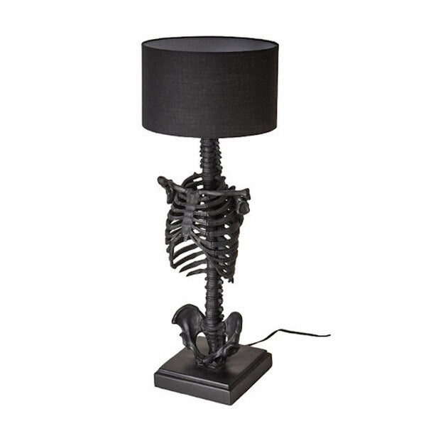 Sculptural Skeleton Decorative Lamp Rib Cage Sculpture Artwork Unique