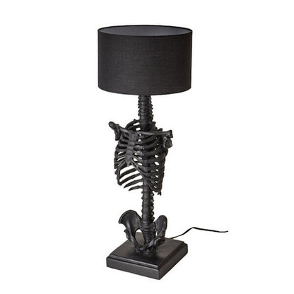 Sculptural Skeleton Decorative Lamp Rib Cage Sculpture Artwork Unique
