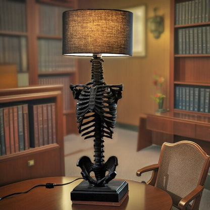 Sculptural Skeleton Decorative Lamp Unique Statuary ambient glow