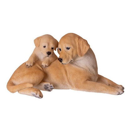 Realistic Labrador Mother with Puppy Figurine gift of dog lovers for sale