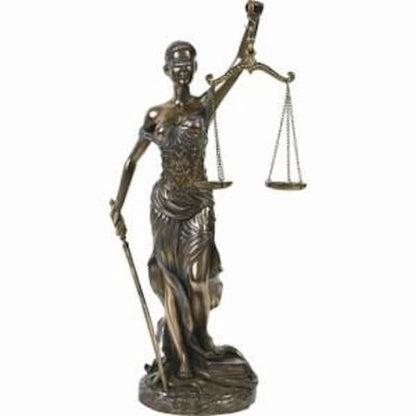 Lady Justice statue ranks as one of the most well known statues in the world
