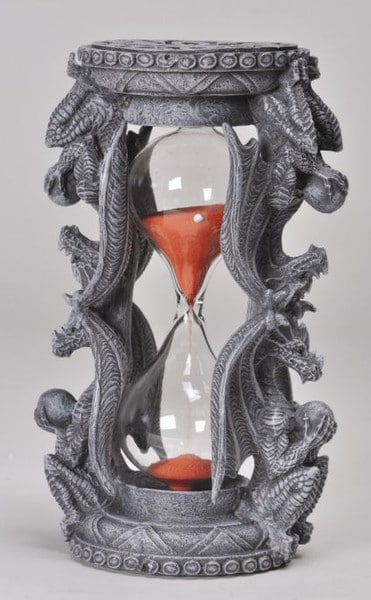 Dragon Sandtimer with Four Dragons