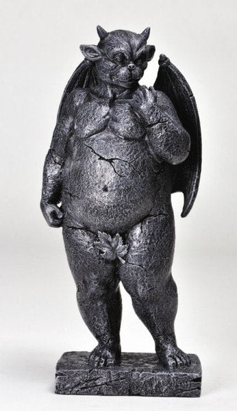 Gargoyle and Griffins David Statue Inspired by Michelangelo resin