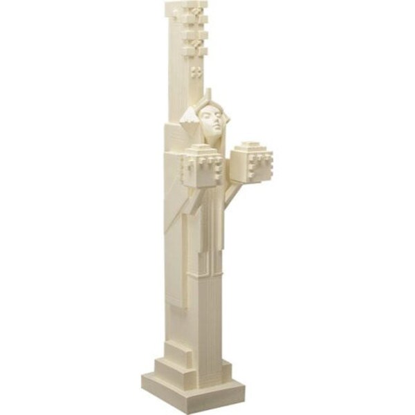 Sprite with Cubes is a striking reproduction Frank Lloyd Wright Sculpture