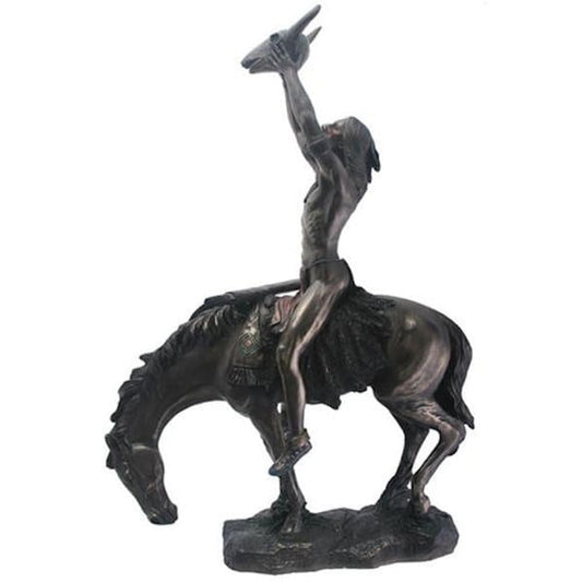Native American Vision Quest Statue