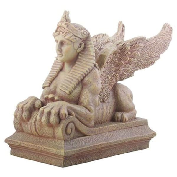 Female Sphinx with Wings Statue