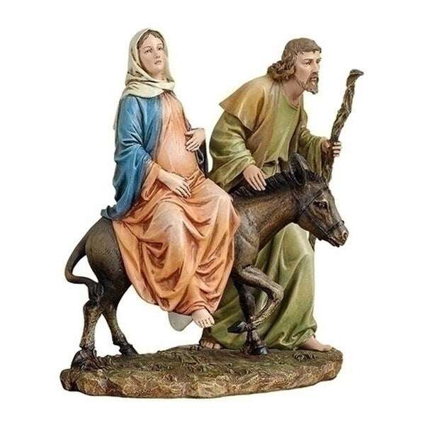 La Posada Sculpture Flight into Egypt Statue