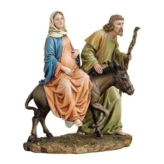 La Posada Sculpture Flight into Egypt Statue