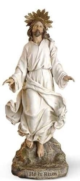 Risen Christ Figurine 12" High Statue