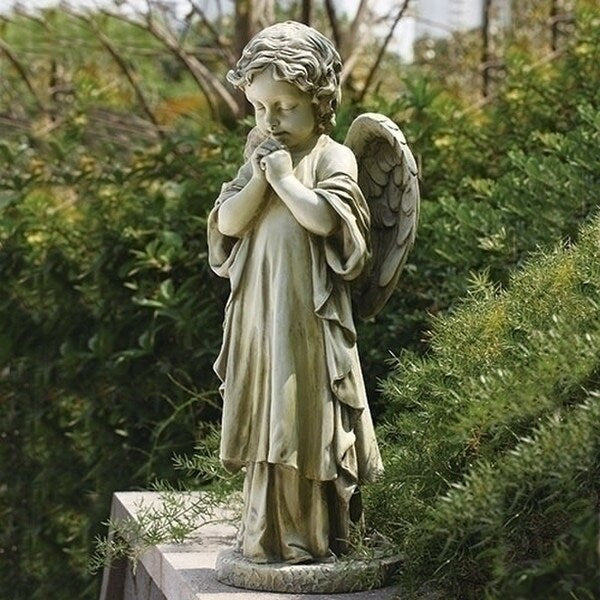 Large Cherub Garden Sculpture Angel Decorative Outdoor Statue