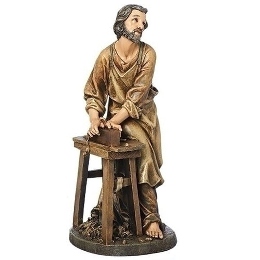 Saint Joseph the Woodworker Figure Statue
