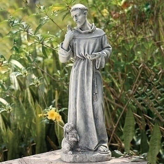 Saint Francis 24" High Sculpture