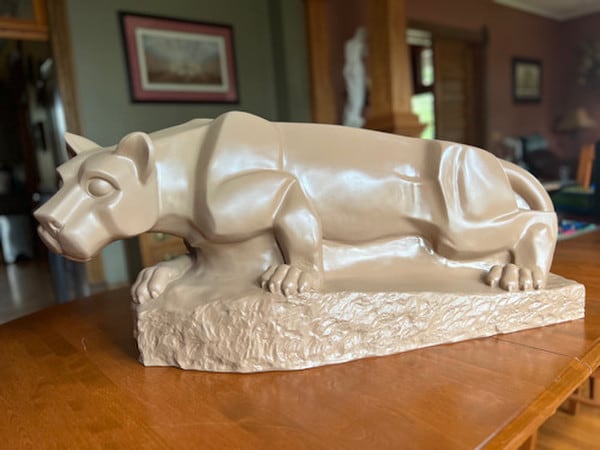 Nittany Lion Mascot Shrine Sculpture Replica senior class gift statue