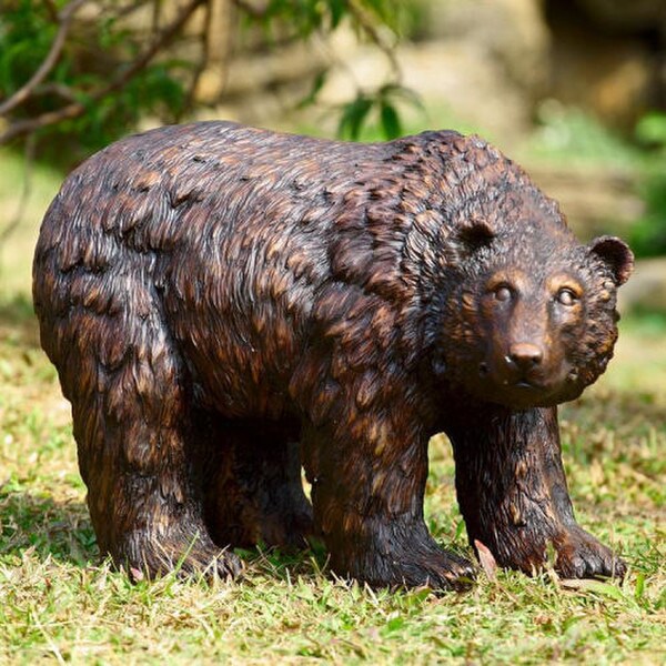 Garden Bear Sculpture