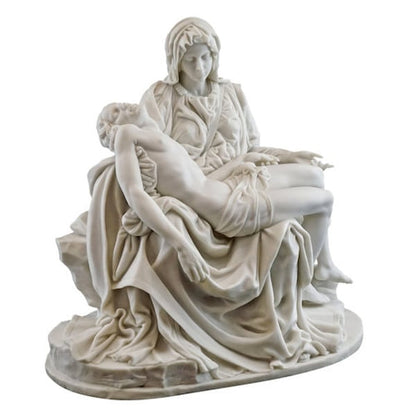 Pieta By Michelangelo Statue 10" H Replica