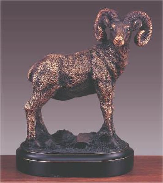 Ram Sculpture bronze Figurine