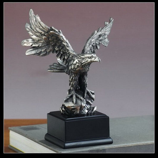 Eagle Figurine American Pride Statue United States Decoration Pewter