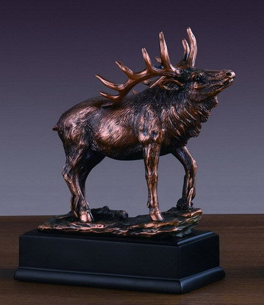 Large Moose Sculpture Lodge Tribute Wildlife Statue Awards Decor
