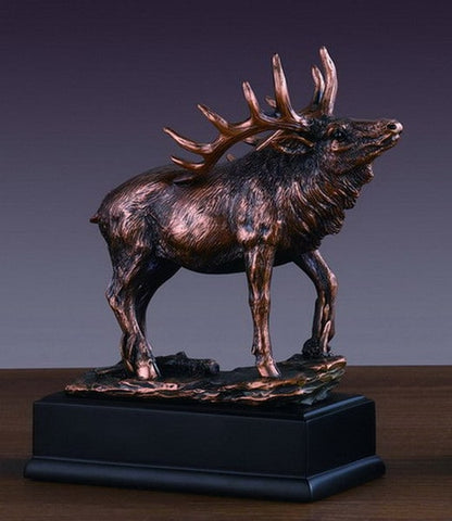 Elk Sculpture Figurine Wildlife Award Gift Trophy Decor sale statue