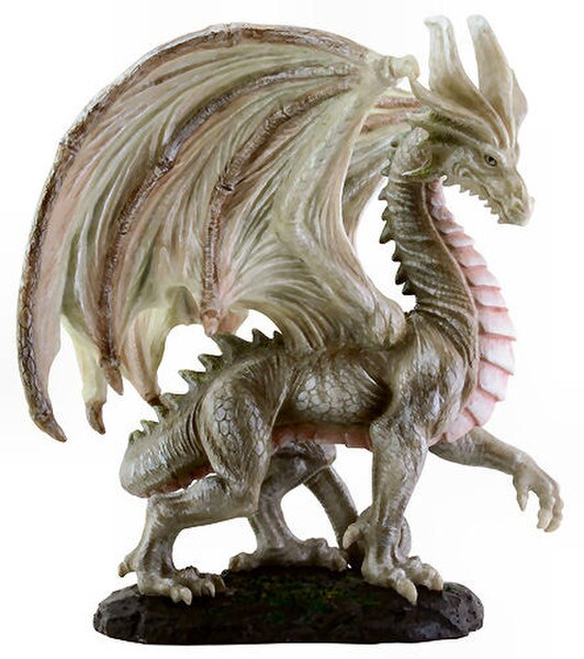 Wise Old Dragon Sculpture