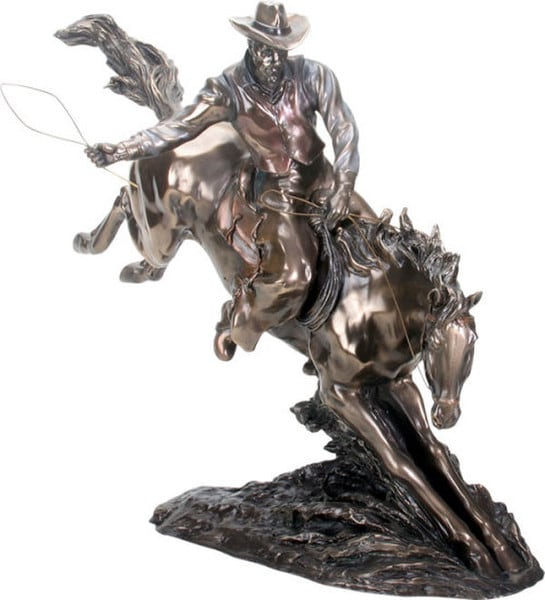 カウボーイ　ロデオ　フレデリックレミントン　The COWBOY ブロンズ像風 カウボーイ ロデオ フレデリックレミントン The COWBOY ブロンズ