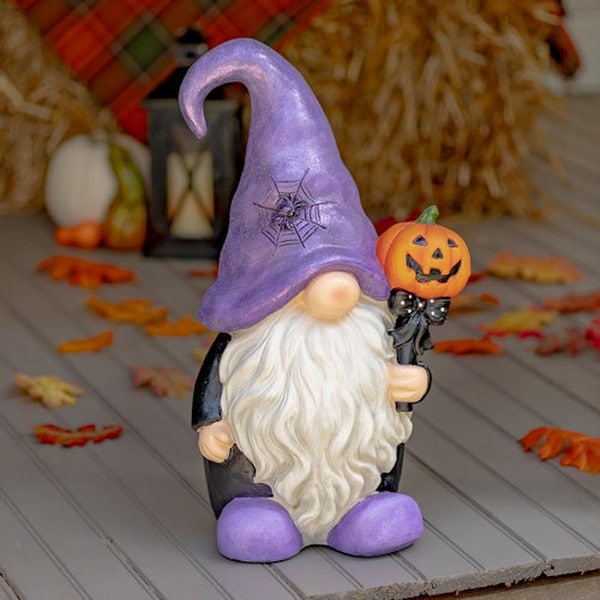 Halloween Garden Gnomes Set of Six Statues