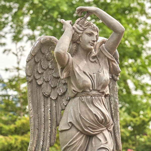Angel Life Size Garden Statue 72.5" High