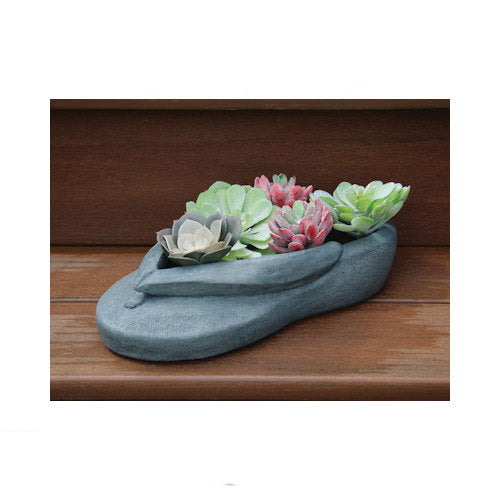 Flip Flop Planter Cast Stone Planter Small