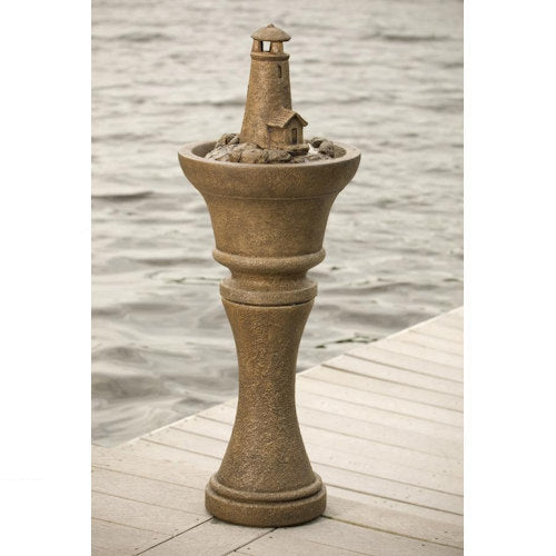 Fountainette Lighthouse Fountain 40.5" H