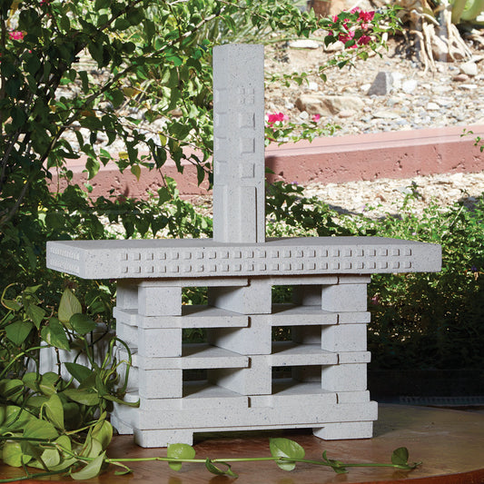 Frank Lloyd Write designed four of these Martin Birdhouse sculpture