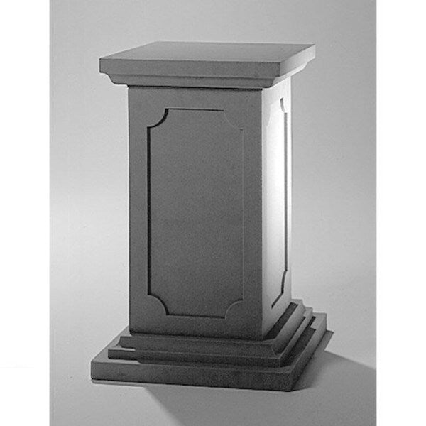 Cement French Pedestal Column Plinth Base architectural limestone cement