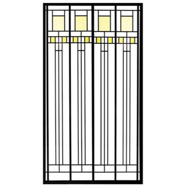 Oak Park H & S Playroom Window is a faithful reproduction of a stained-glass window