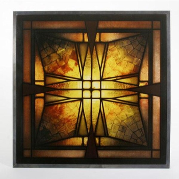 Frank Thomas Ceiling Light Replica Wall Hanging Earthy Browns Sculpture