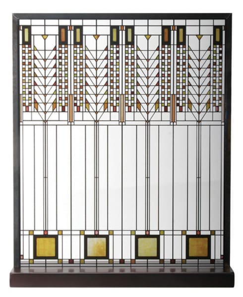 Tree of Life by Frank Lloyd Wright Art Glass Replica