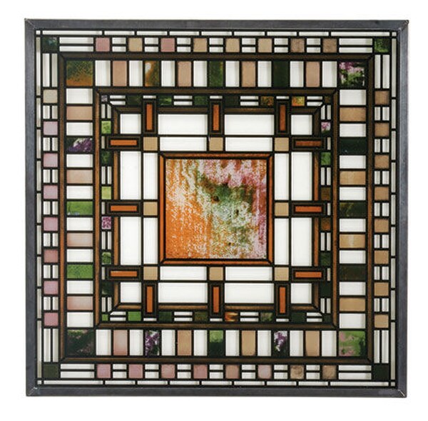 Martin House Lay light by Wright Glass Sculpture Reproduction Decor
