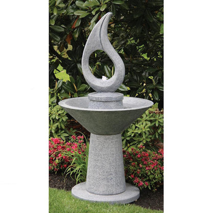 Garden Droplet Fountain with Light