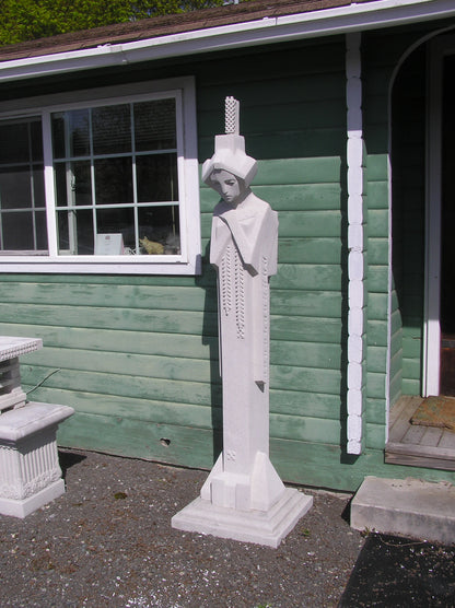 Garden Sprite With Comb Estate Statue by Frank Lloyd Wright Life-Size Sculpture