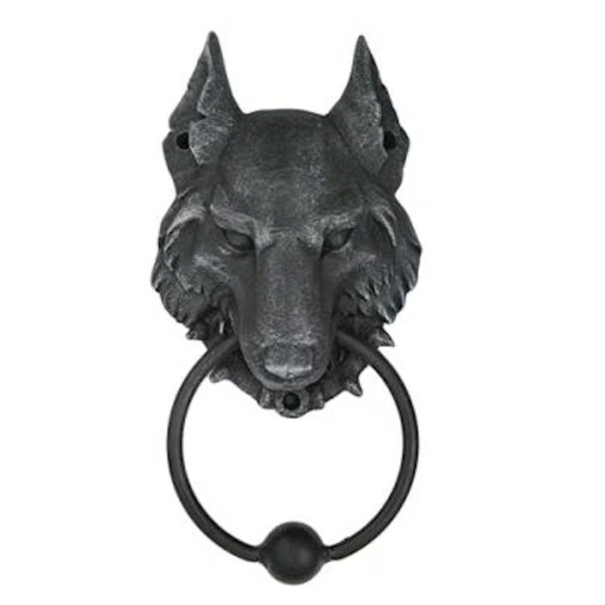 Gargoyle Wolf Door Knocker Sculpture