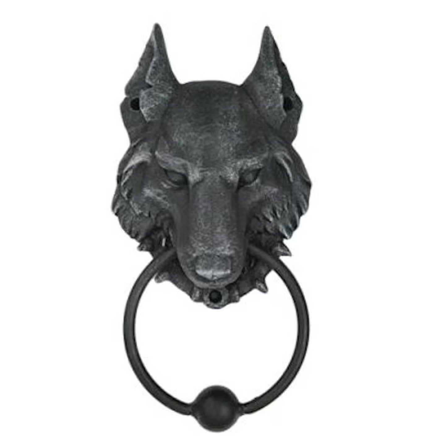 Gargoyle Wolf Door Knocker Sculpture