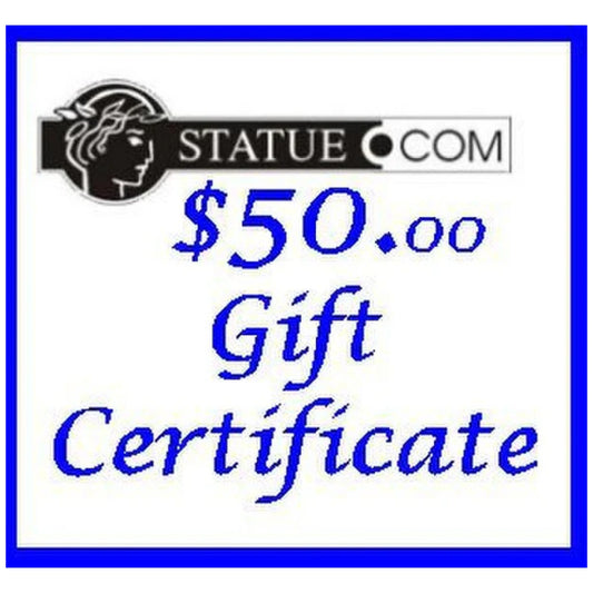 Gift Certificate Statue.com Fountains Artwork Decorative