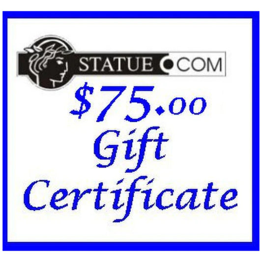 Gift Certificate Statue.com $75.00 Products Columns Pedestals