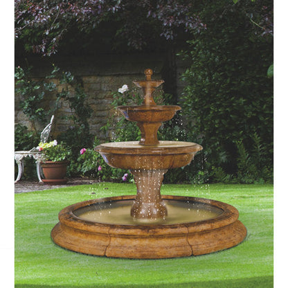 Barrington fountain in Large Pool Garden Sculpture Henri Design