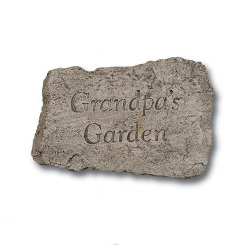 Grandpa's Garden Stepping Stone