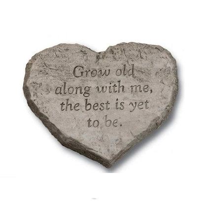 Heart Stone- Grow old along with me the best is yet to be