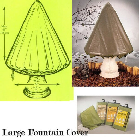 Henri Fountain Cover Large For Cement Fountains Protects Statues